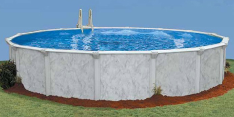 21′ Round 52″ Deep Sterling Bay Above Ground Pool Kit