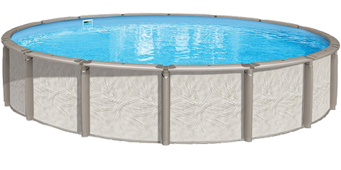 24′ Round 54″ Deep Deluxe Above Ground Pool Kit