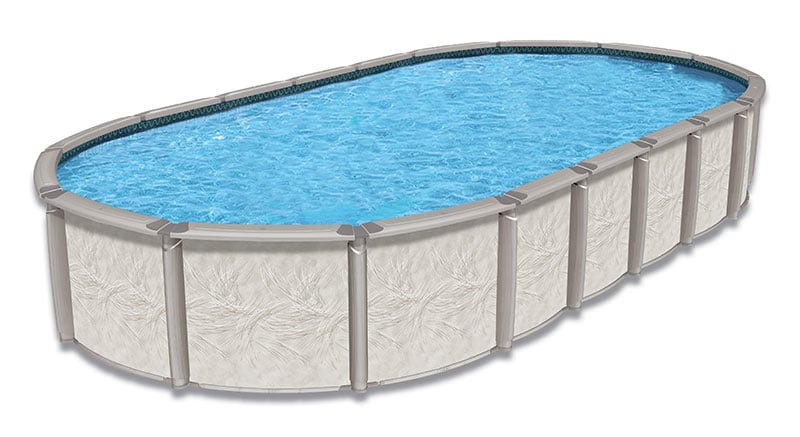 12′ x 23′ Oval 54″ Deep Deluxe Above Ground Pool Kit
