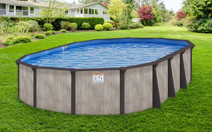INDEPENDENCE 52" Above Ground Swimming Pool Round or Oval Complete kit Delivered 